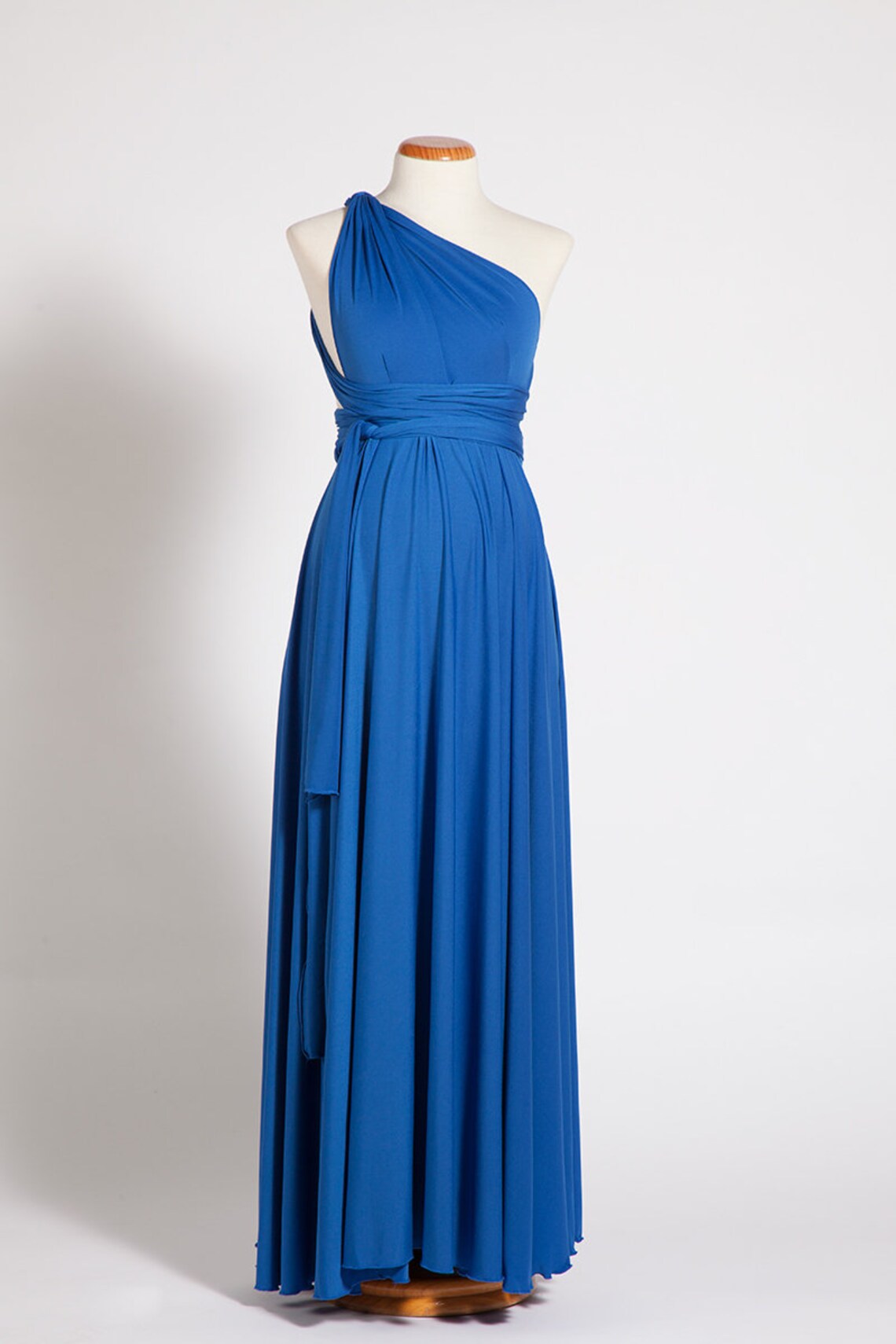 Navy blue infinity dress long navy blue dress maternity navy Etsy