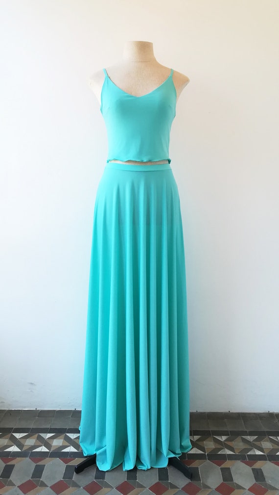 aquamarine bridesmaid dresses