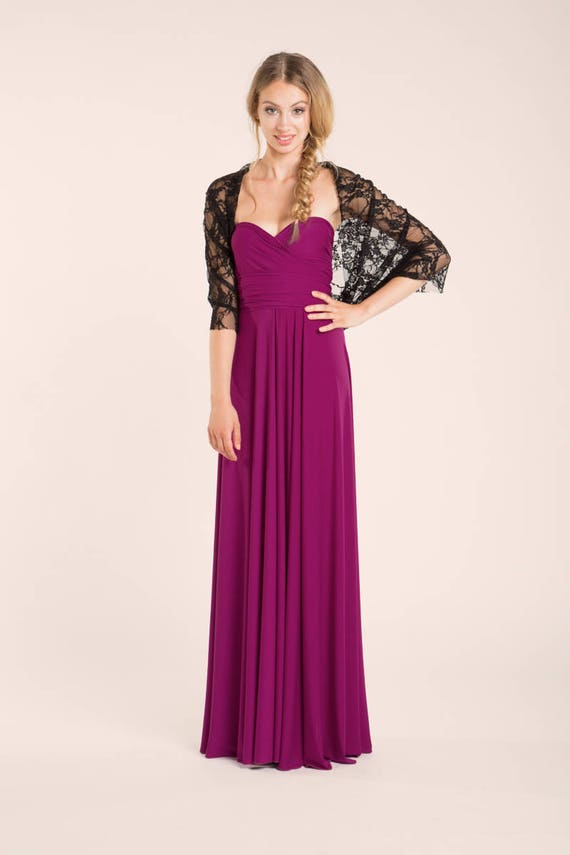 multiway bridesmaid dress pink