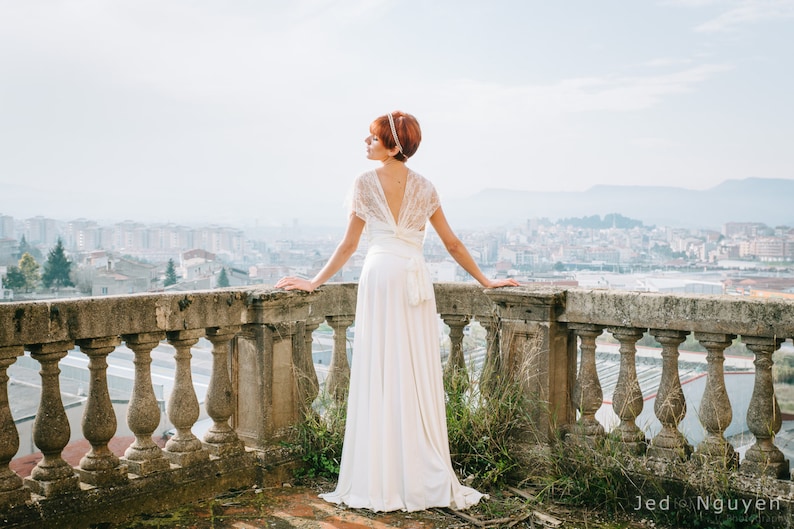 Woodland Wedding Dress Whimsical Wedding Dresses Bohemian Etsy