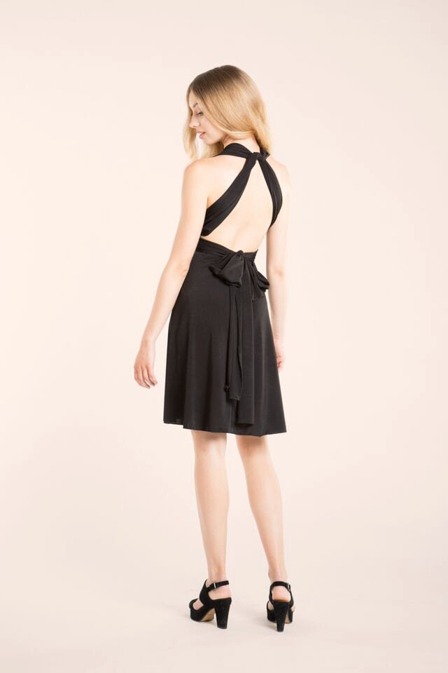 Black infinity dress short hotsell