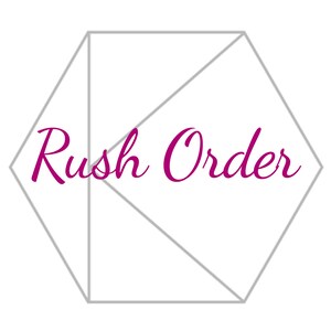 Rush order for wedding dress, bridesmaid dress or accessory, rush order made-to-measure dress, rush wedding dress, fast order custom dress