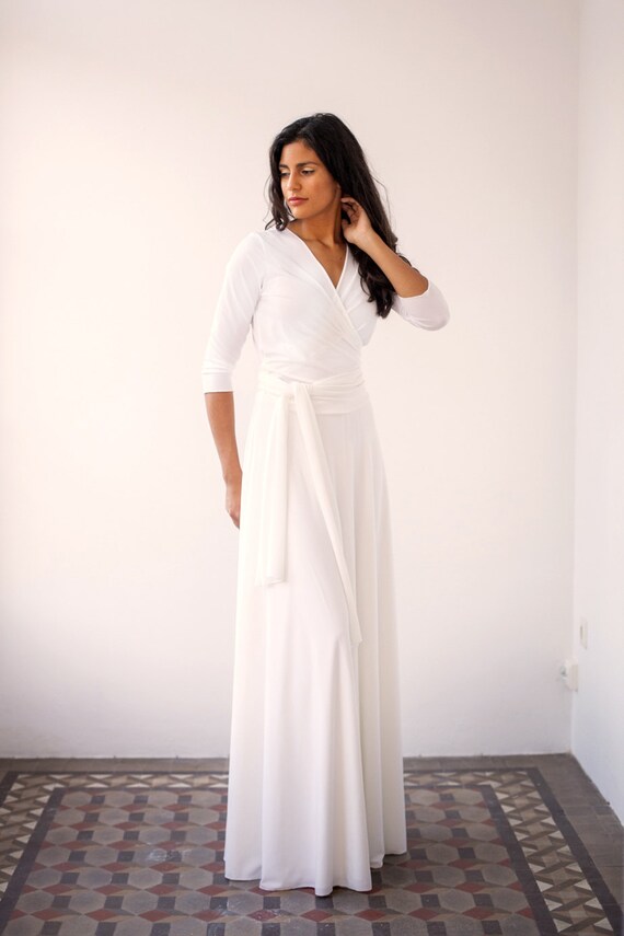white wrap for wedding