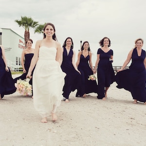 Navy blue bridesmaid dress, infinity navy blue dress, navy blue infinity dress, Navy Bridesmaid dresses, infinity dresses, navy blue dress