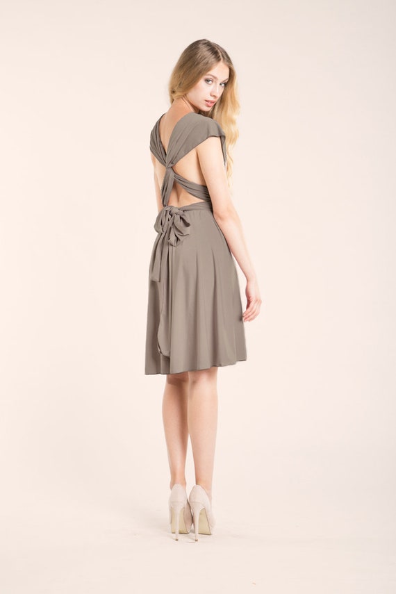 Knee length multiway dress top