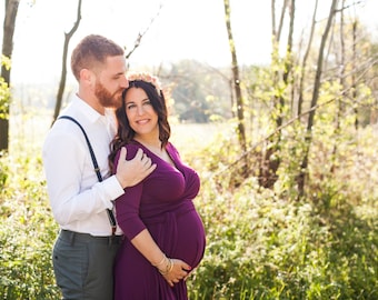 Long sleeve maternity dress, maternity gown, long sleeves dress, maternity dress, long maternity dress maternity maxi dress photography prop