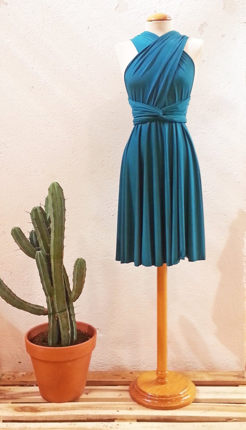 Turquoise bridesmaid dresses best sale short