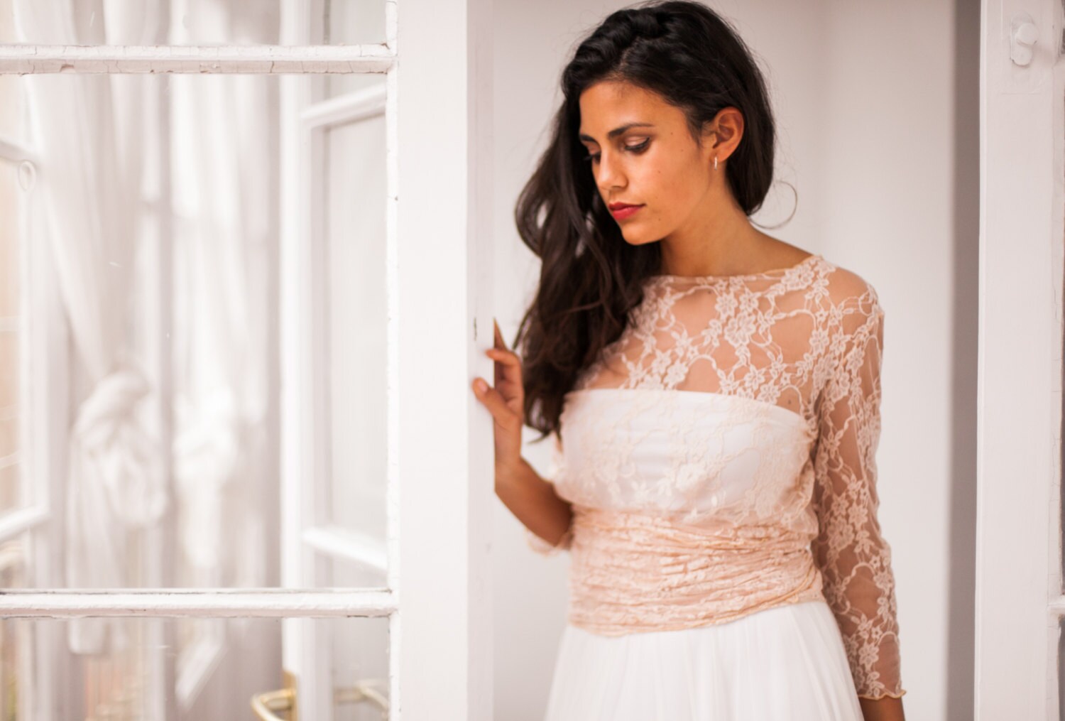 Rose Quartz Bridal Gown Pastel Pink - Etsy