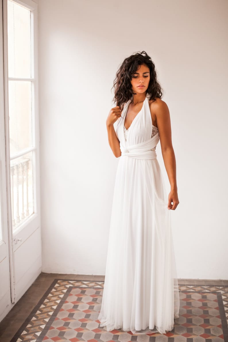 flowy sheer robe