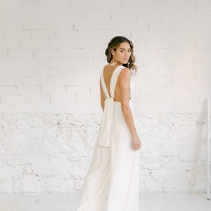 Ivory Jumpsuit Bride 