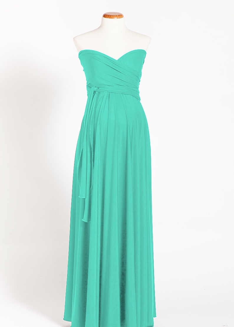 Baby Shower Dresses Light Turquoise Maternity Dress Etsy