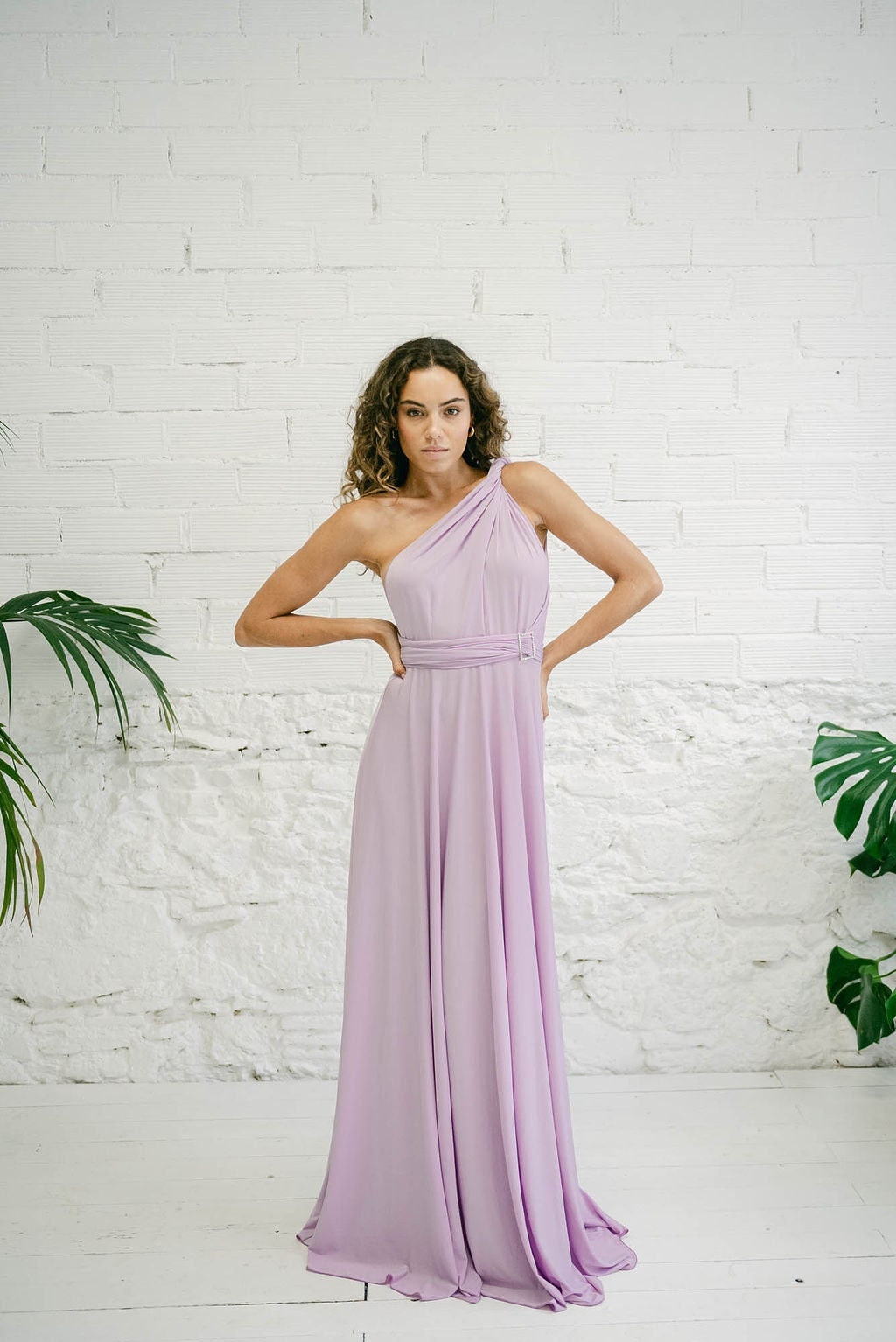 Multiway Lilac Bridesmaid Dress - Etsy