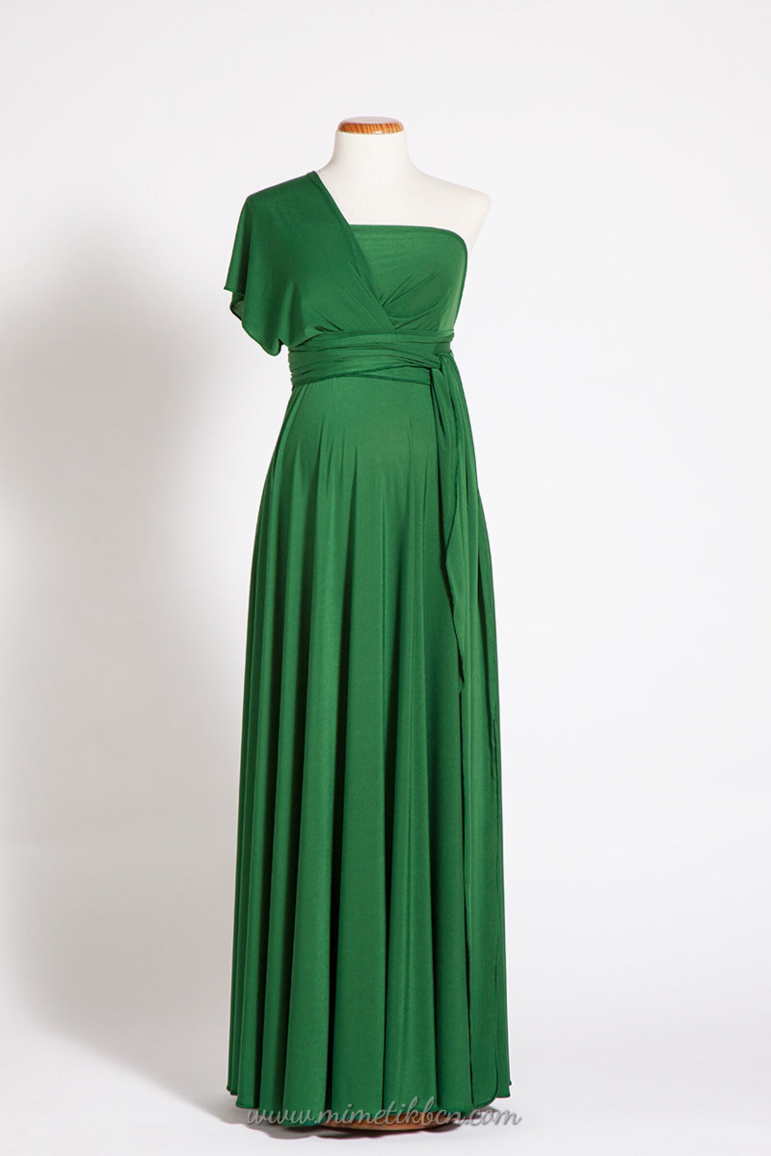 Maternity Dress Long Maternity Infinity Dress Green Baby Etsy