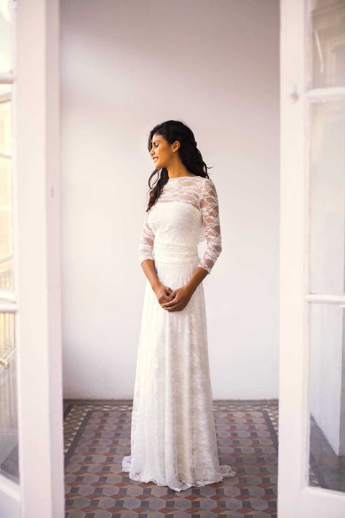 Robe de mariée bohème