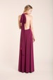 Burgundy prom dress, marsala long dress, red floor length infininty dress, long party dress, marsala dress, red wrap dress, prom dresses 