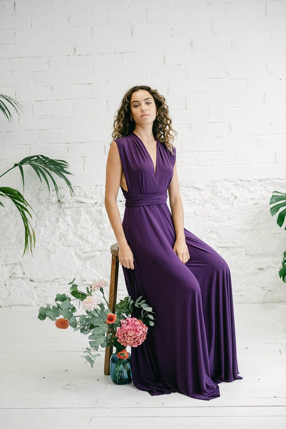 aubergine bridesmaid dresses Alexander by Daymor 2057F24 Prom Dress - Sapphire main image 1