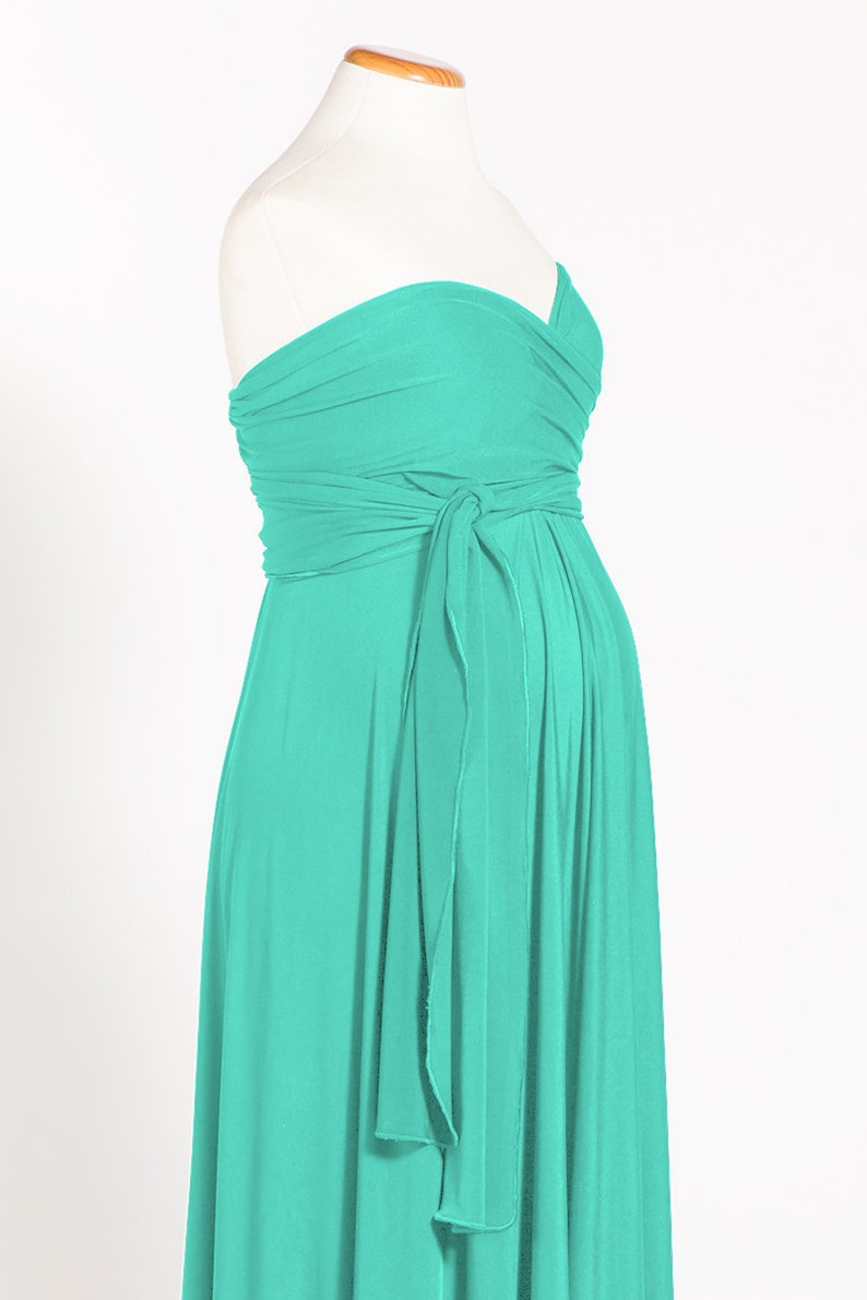 Baby Shower Dresses Light Turquoise Maternity Dress Etsy