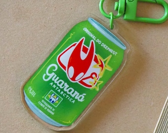 Silksong Guaranà Acrylic Keychain, Hollow Knight Fanart