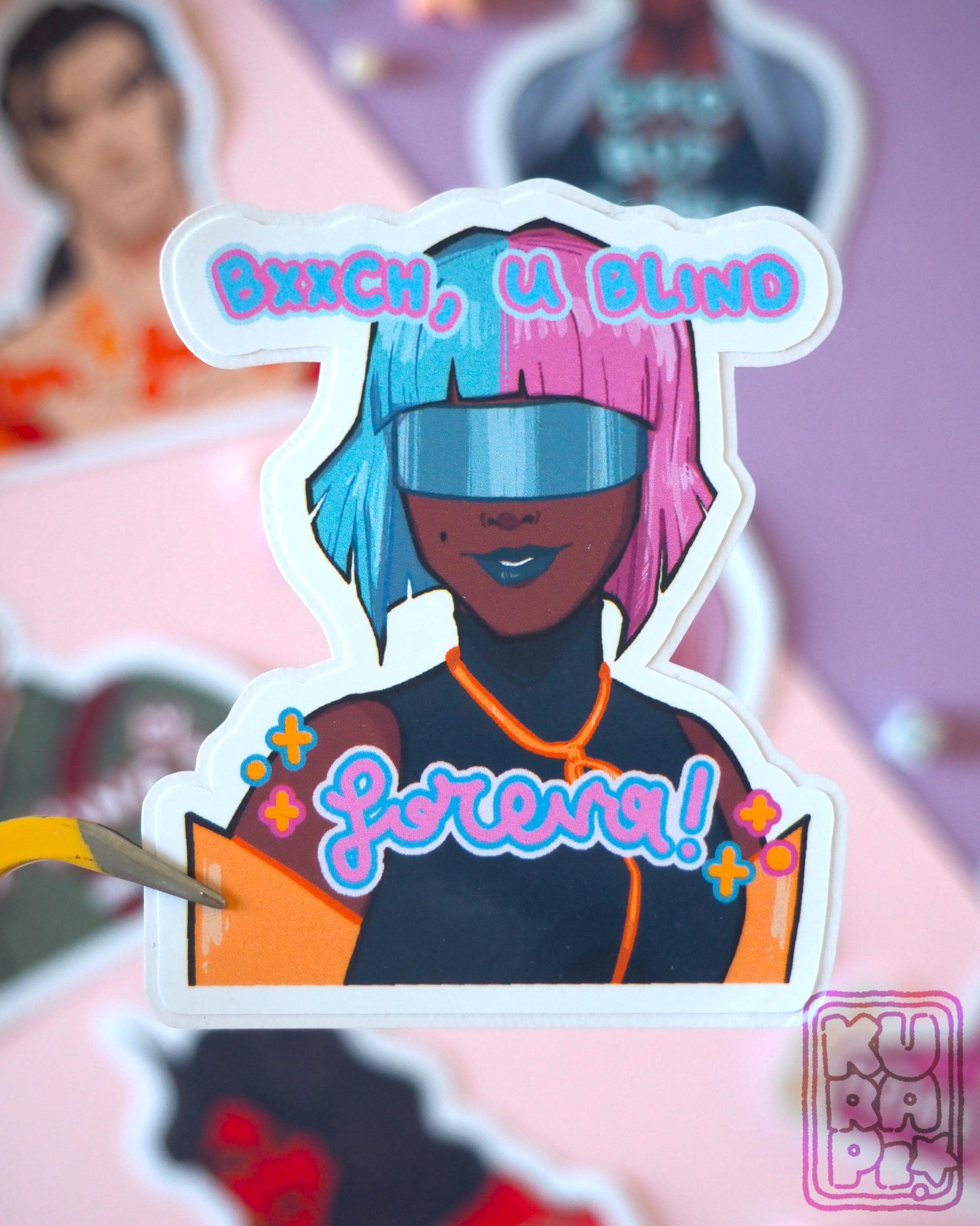 DISPATCH Stickers - Set 2 // Meme Sticker, Videogame, Sonar, Punch Up ...