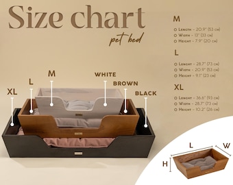 Ash wood dog bed for large dogs, comfortable elevated dog bed, calming dog bed, modern cat furniture, orthopedic cat nest, cat lover gift