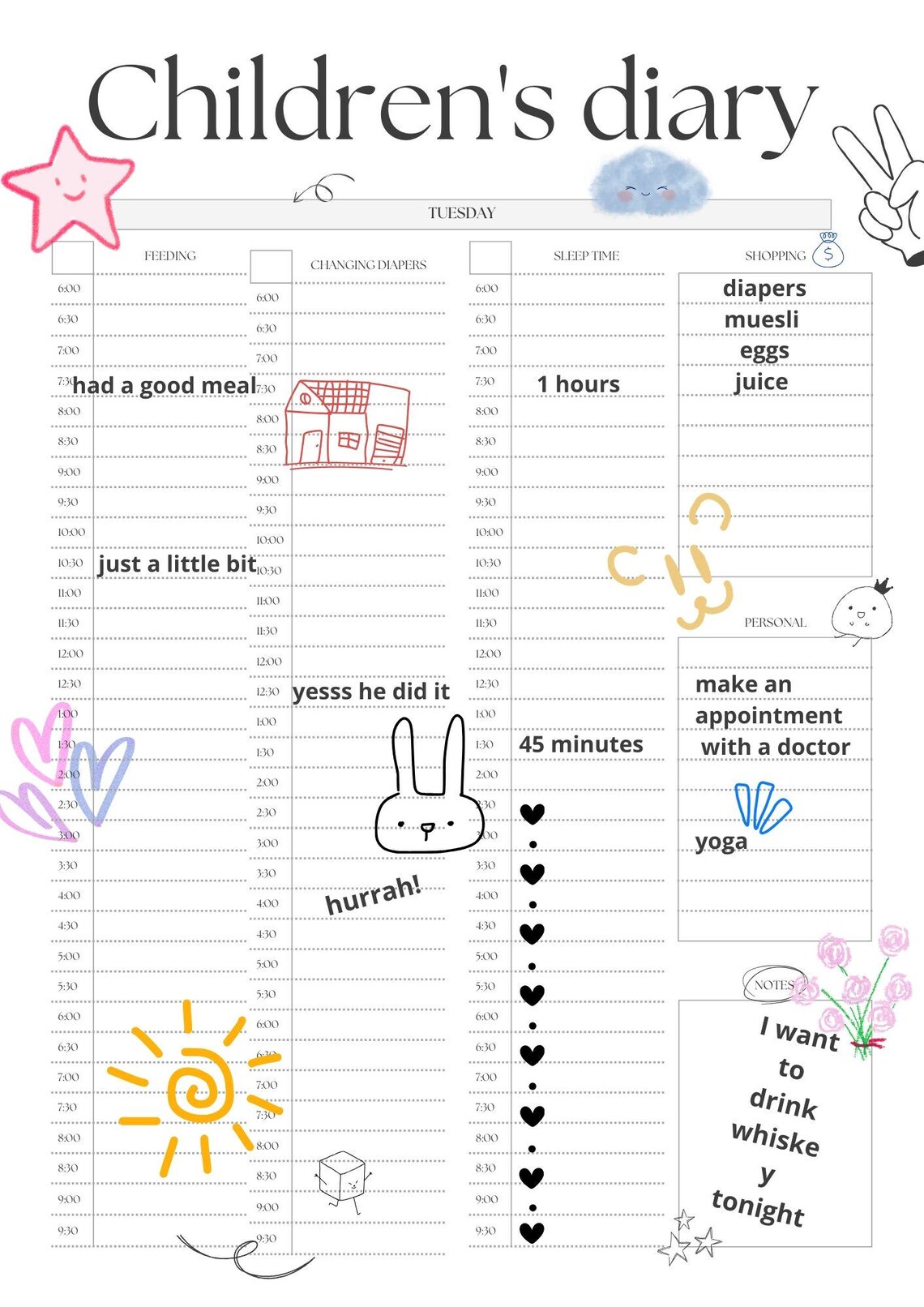 Baby Tracker, Newborn Planner, Feeding Log, Sleep Schedule, Milestone ...