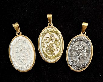 Pendentif chérubin baroque