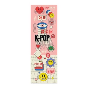 Poster K-Pop 53x158cm su carta lucida licenziato