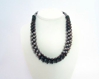 Kumihimo Pearl Necklace