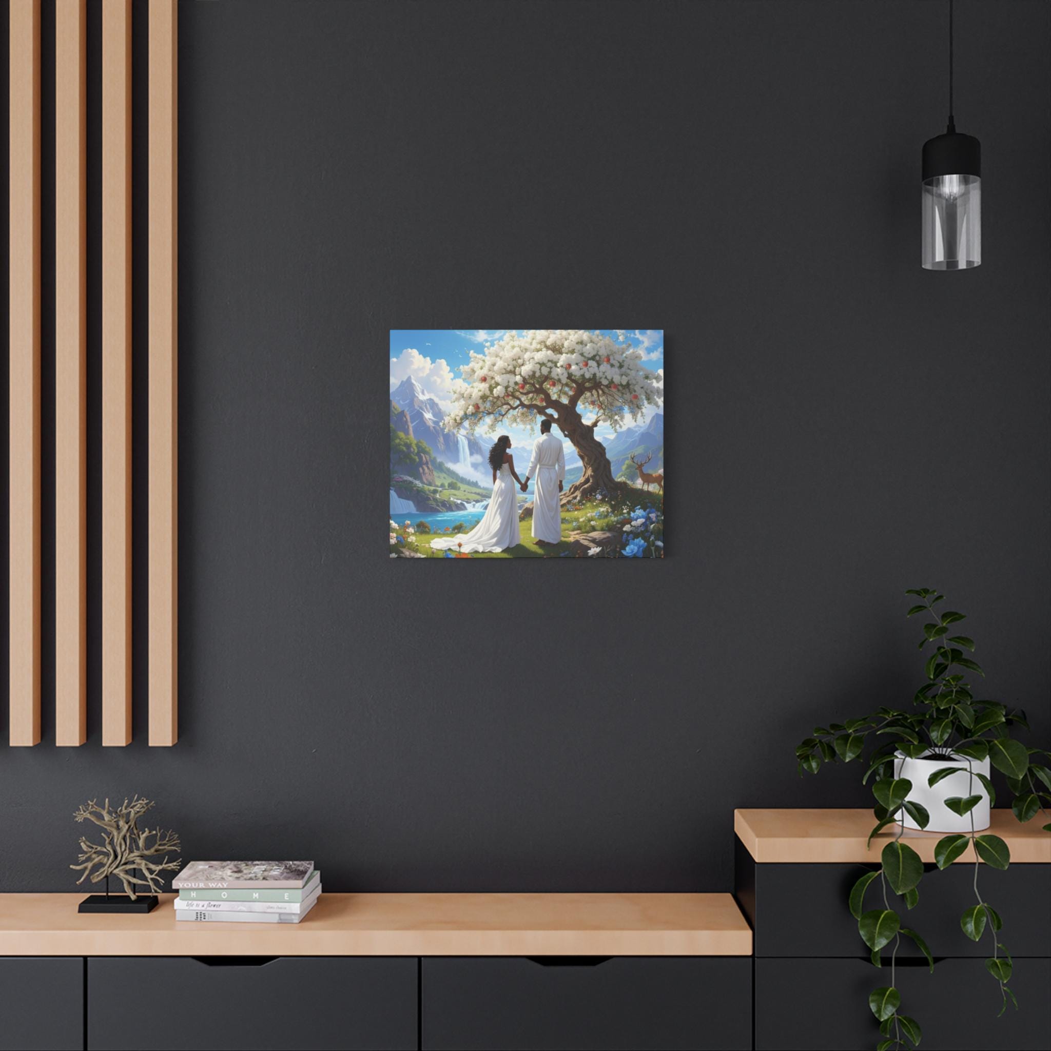 Adam and Eve Art Print: Garden of Eden Art (digital Download) - Etsy
