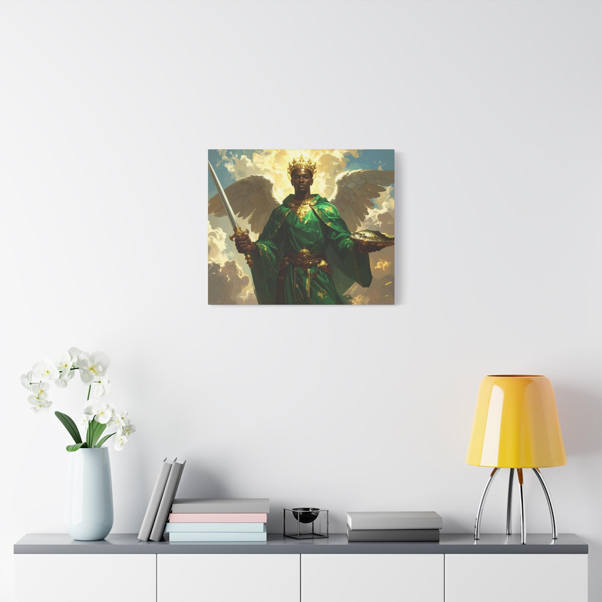 Archangel Raphael Art Print: Ethnic Angel Art (digital Download) - Etsy