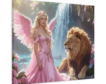 大天使アリエル - 動物の守護者 - セラミックタイル - リサ