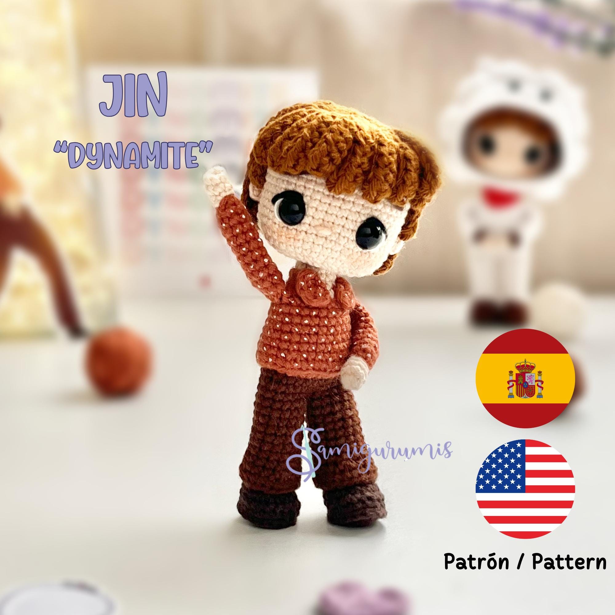 Jin crochet dolls - Etsy 日本