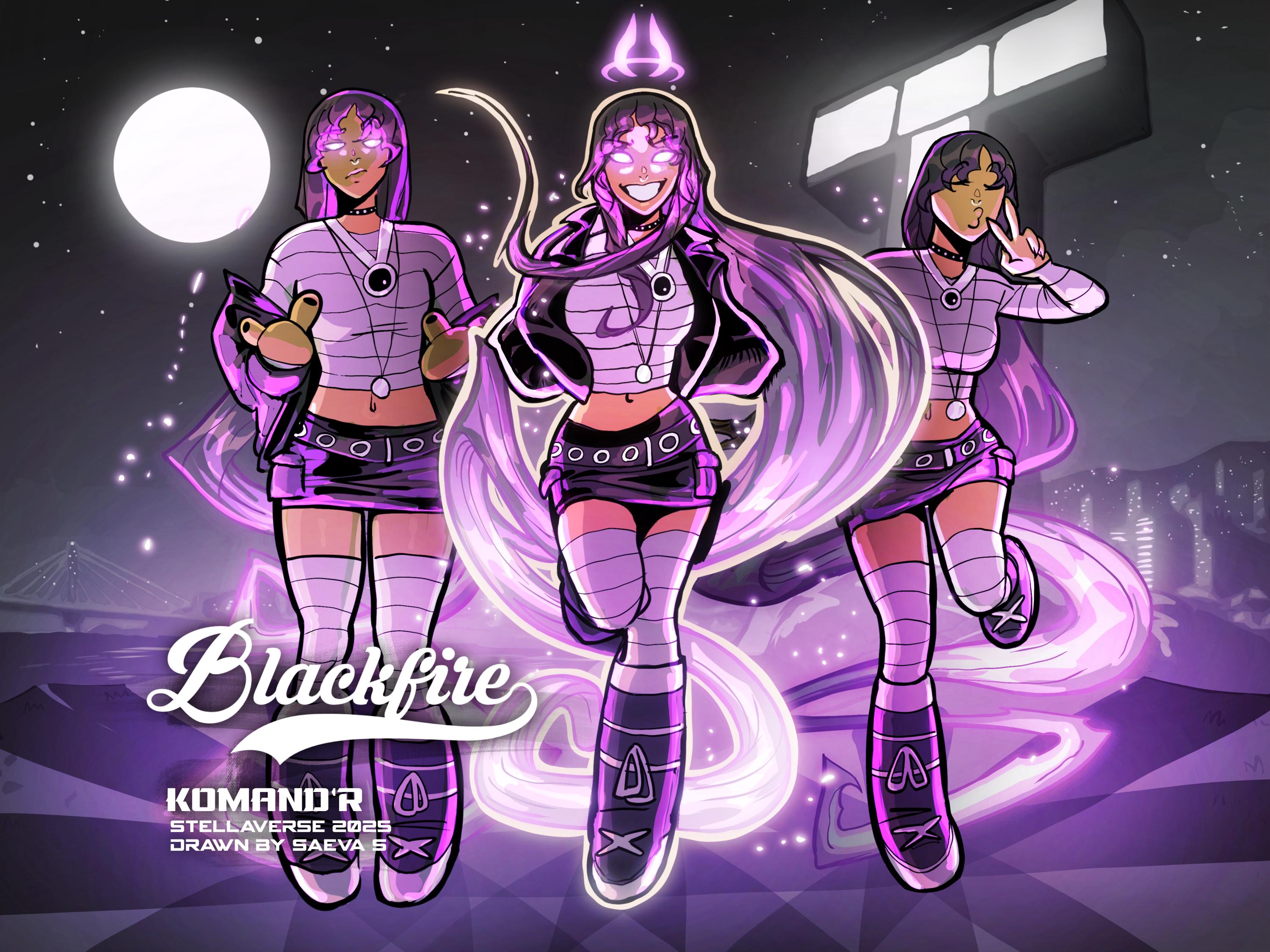 GNO | Blackfire | Three Pose Matte Horizontal Poster - Etsy