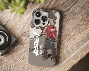 NUMBUH 1 KND Flexi Cases for Skate Enthusiasts, Cool Cell Phone Covers, Gift for Gamers, Unique Smartphone Protector
