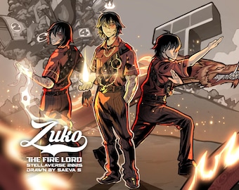 ZUKO | ATLA 3 Pose Poster