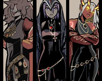 RAVEN | Emoticlones Full Sticker Sheet