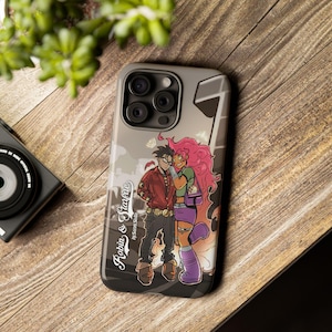 Robin & Starfire Titans Tough Case, Valentines Day Unique Gift, Fun Smartphone Protector, Pop Culture Accessory