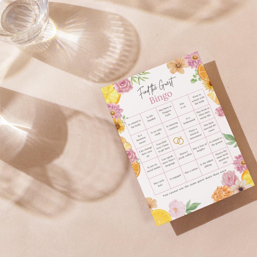 Bridal Shower Brunch Game Templates, Printable Bridal Shower Games ...