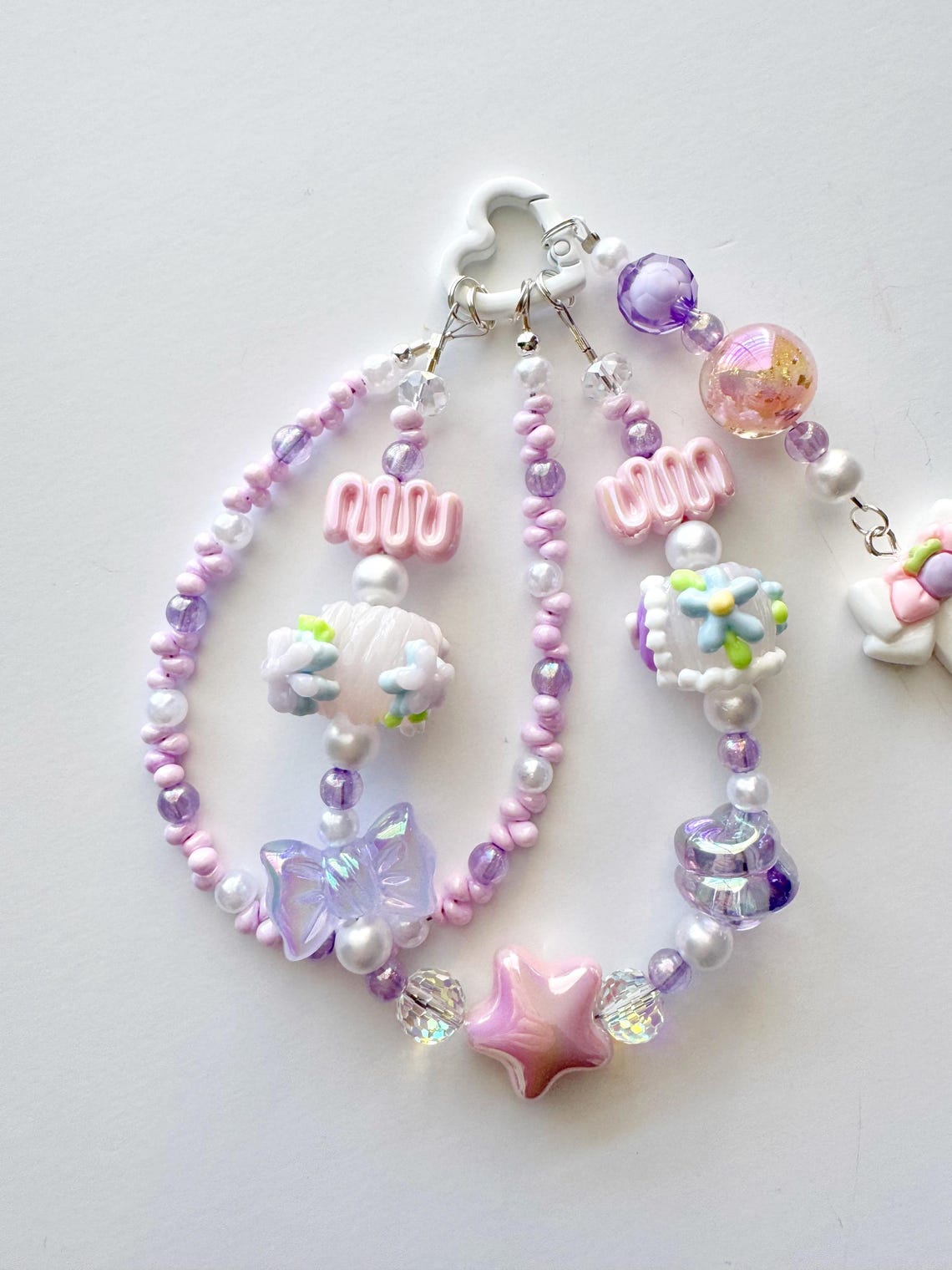Handmade One of a Kind Kawaii Cute Bag Charm Phone Strap - Etsy
