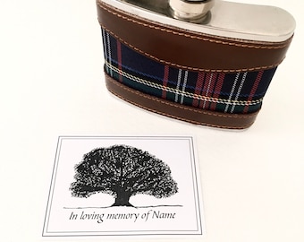 Beautiful Bereavement Gifts, Beech Tree 25 Custom Ex Libris Stickers, Remembrance Gifts