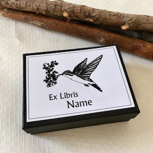 Ex Libris Hummingbird Booklover Gifts, 50 pieces, Bookish Gifts for Readers