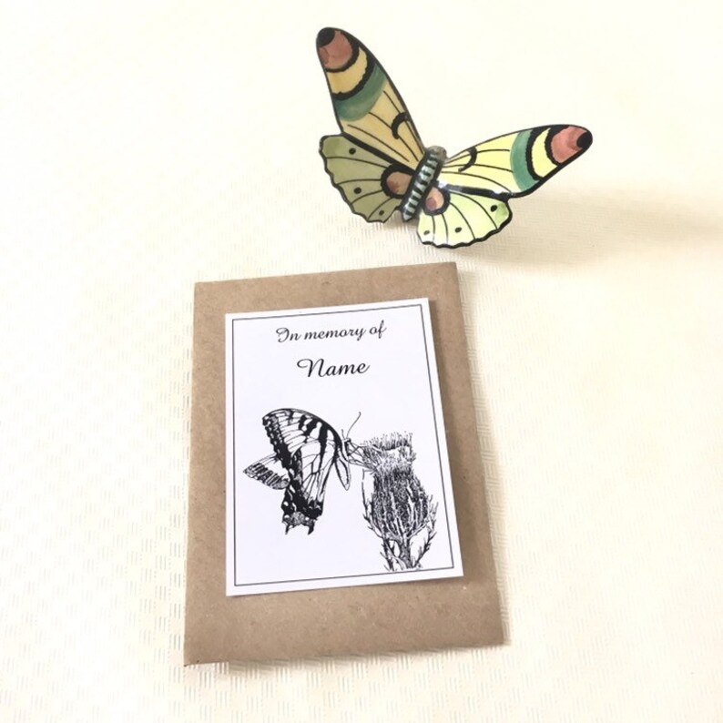 Thoughtful Miscarriage Gift Custom Bookplates Butterfly on Etsy
