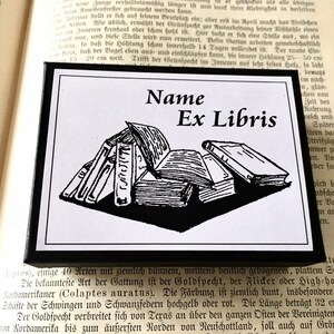 Bookish Gifts 15 Book Plate Stickers ‘Books’