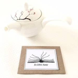 Bookish Gifts, Open Book Literary Gifts, 25 Ex Libris Bookstagram Gifts image 1