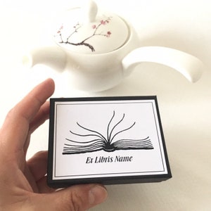 Bookish Gifts, Open Book Literary Gifts, 25 Ex Libris Bookstagram Gifts image 3