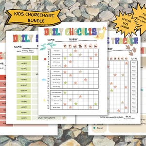Cuadro/calendario/lista de verificación/rutina de tareas para niños con dinosaurios editable e imprimible