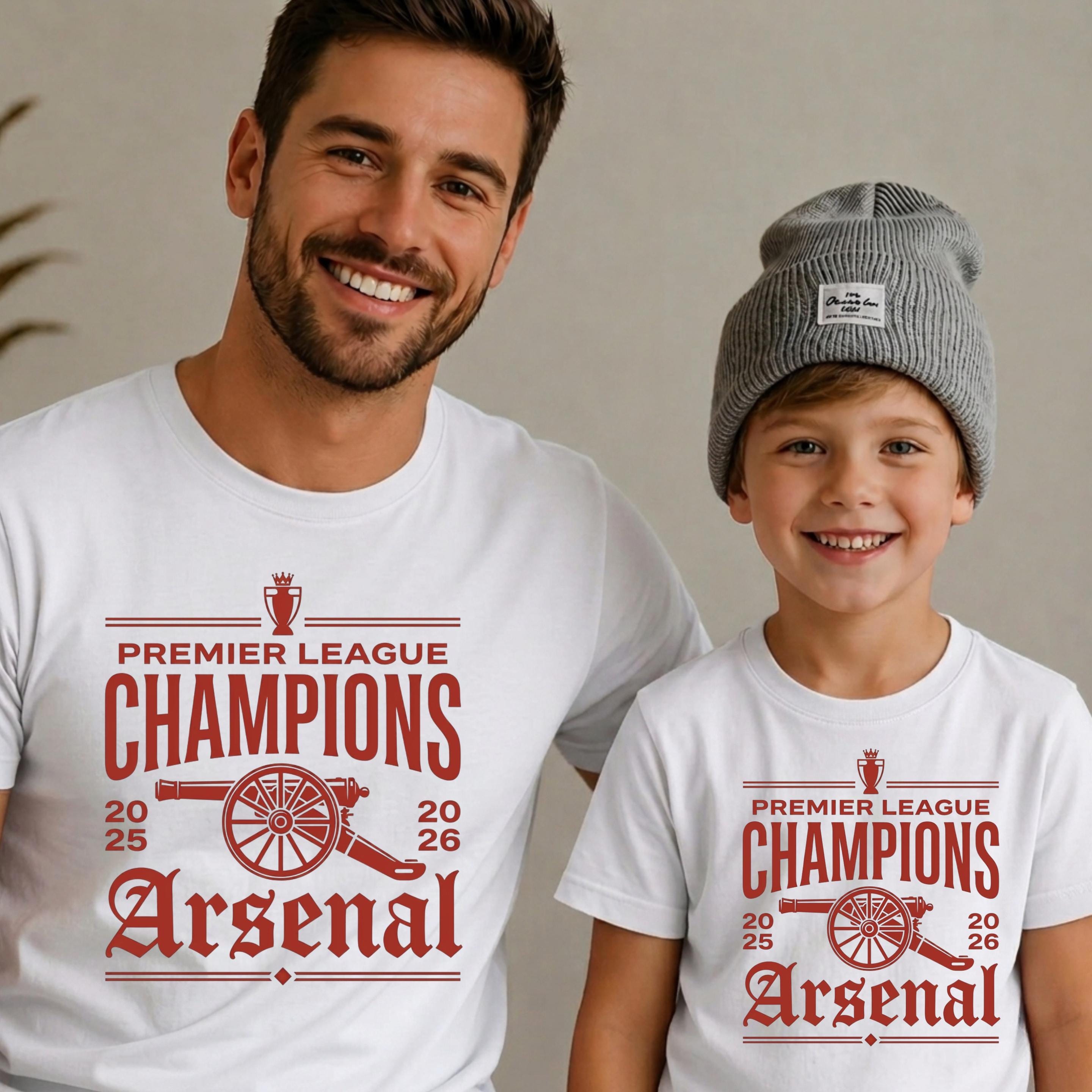 Arsenal Champion Shirt - Etsy