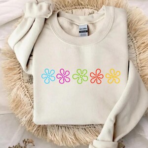 Sponge Bob Flowers Shirt | Funny Cartoon T-Shirt | Sponge Bob Fan Gift | 90s Nostalgia Tshirt | Unisex Graphic Meme Tee