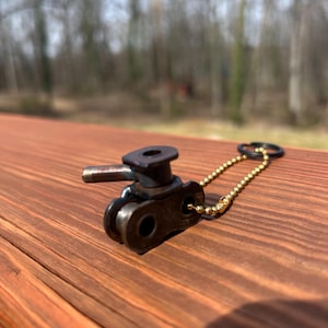 Mini Tank Keychain handmade WW2 Army Military welded rusty German fidget tank miniature