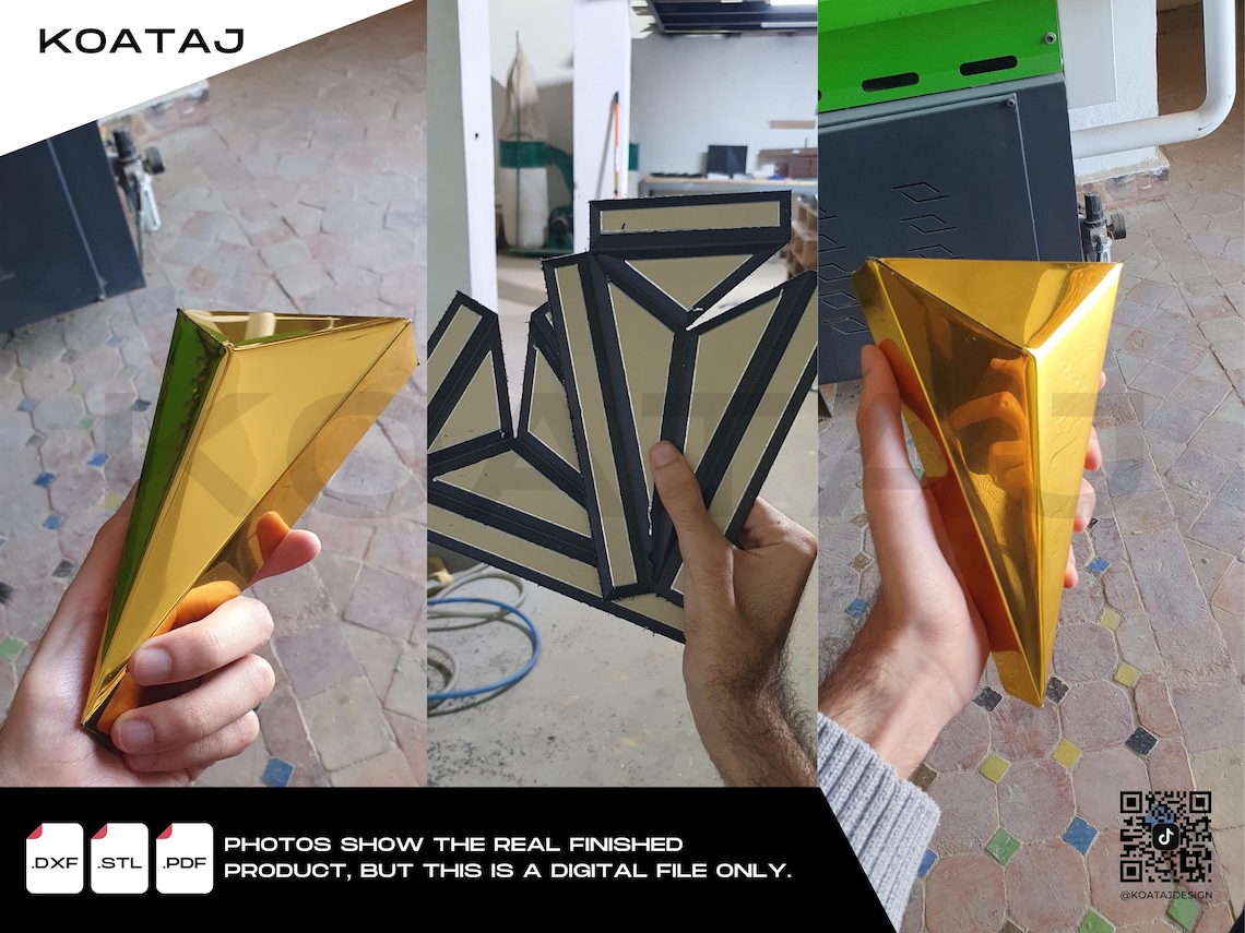 Cnc 3D Panel Design Pack – .dxf & .stl Files for ACP/ACM Cladding, Wall ...